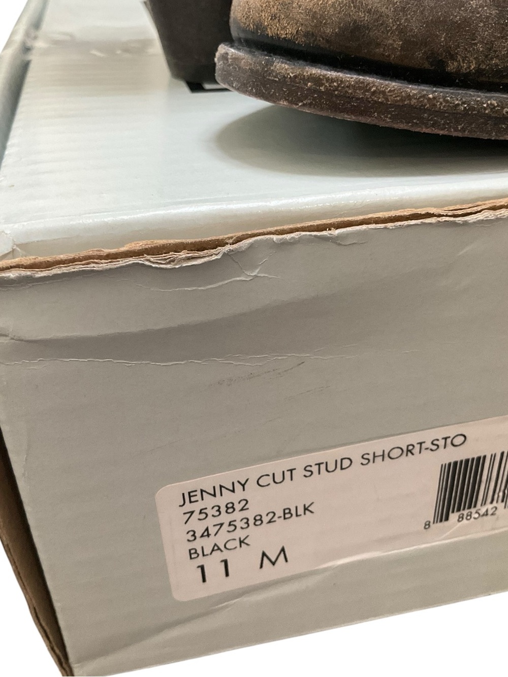 Frye Women’s Jenny Cut Stud Distressed Leather Ankle Boots Size 11 EUC - Picture 12 of 13